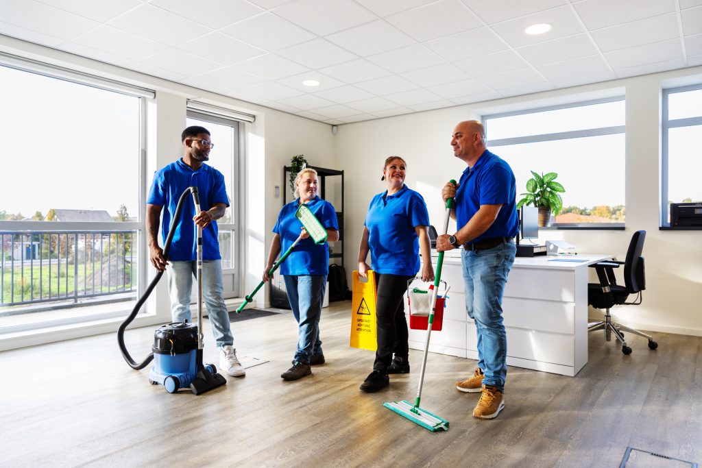 Lachende cursisten van Zuiver Opleidingen